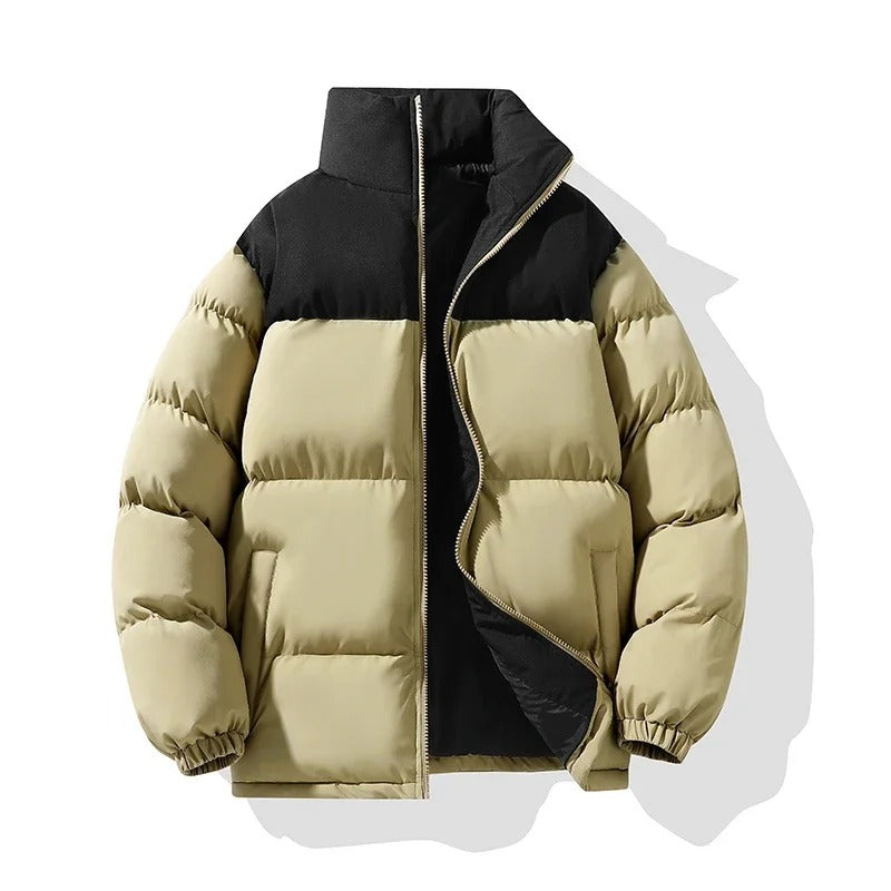 Elegante giacca a vento calda