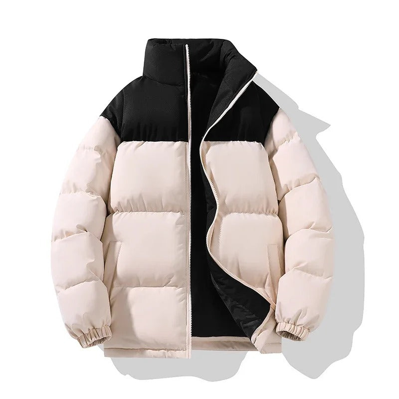 Elegante giacca a vento calda