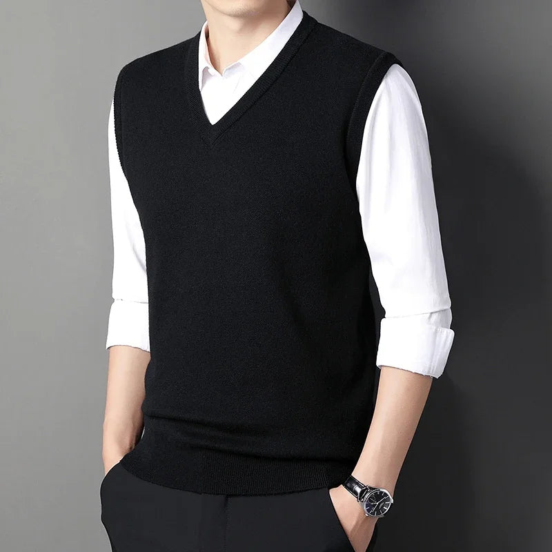 Gilet elegante in maglia