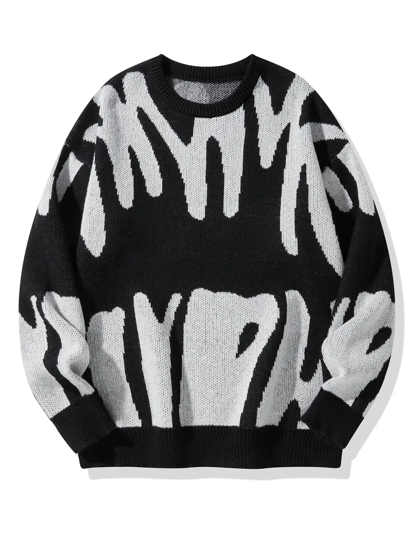 Maglione con motivo elegante