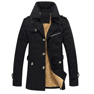 Elegante trench imbottito