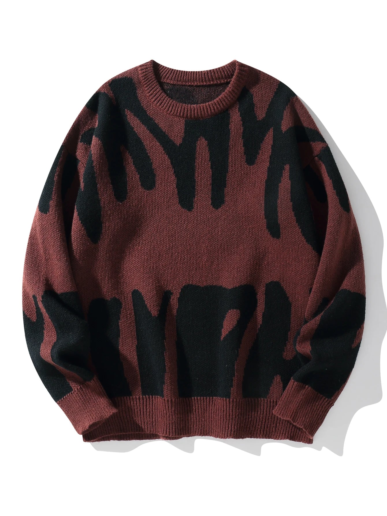 Maglione con motivo elegante