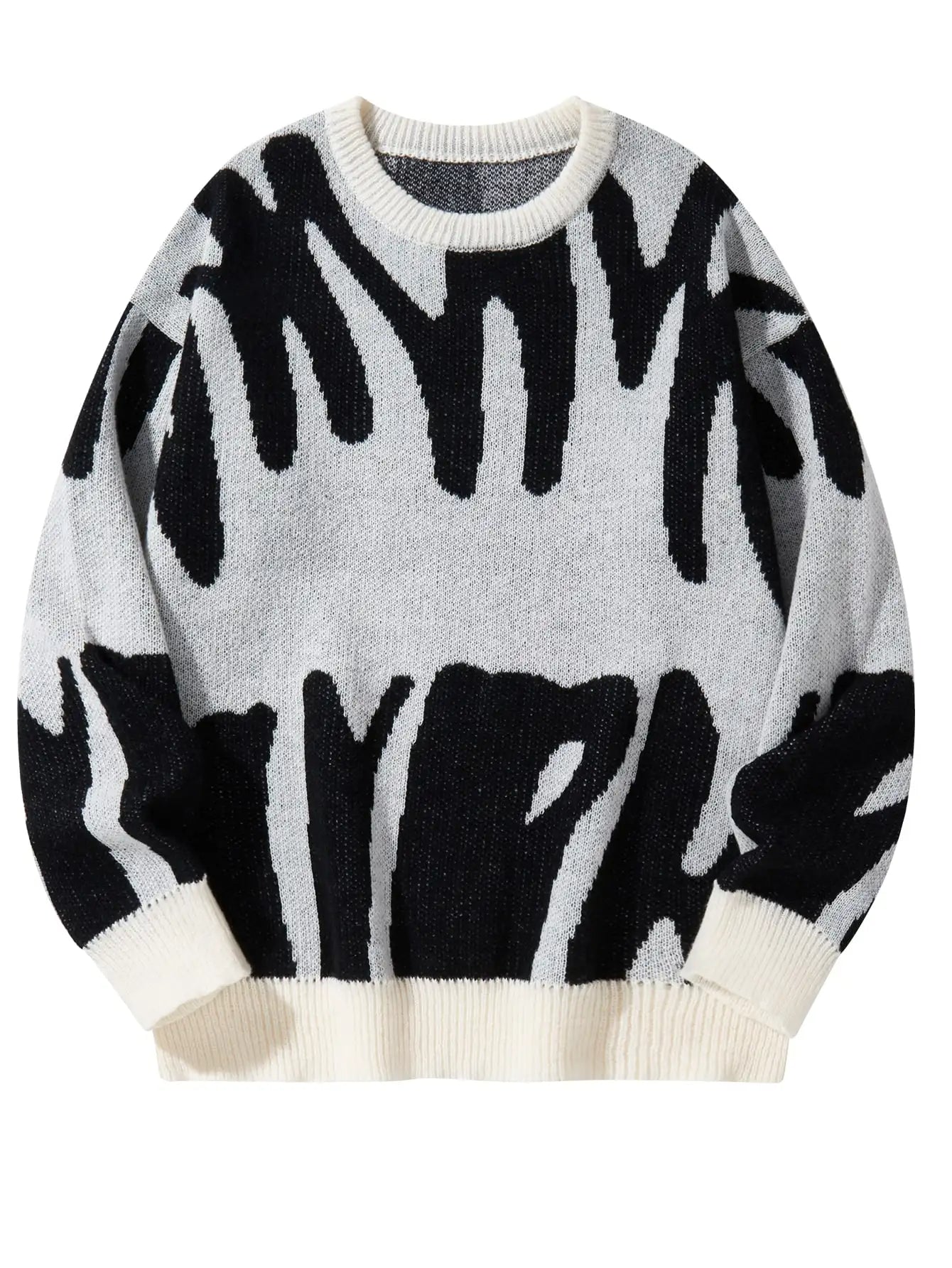 Maglione con motivo elegante